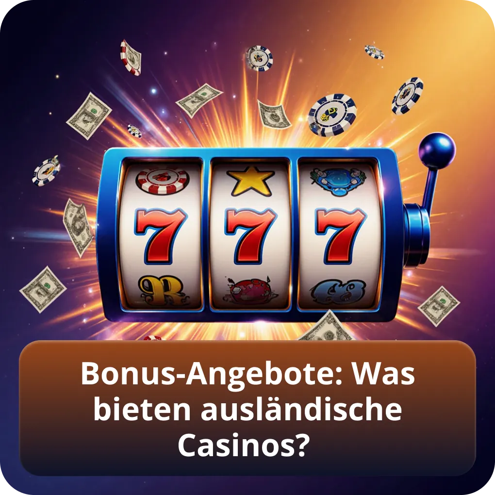 Bonus-Angebote ausländischer Online Casinos Schweiz