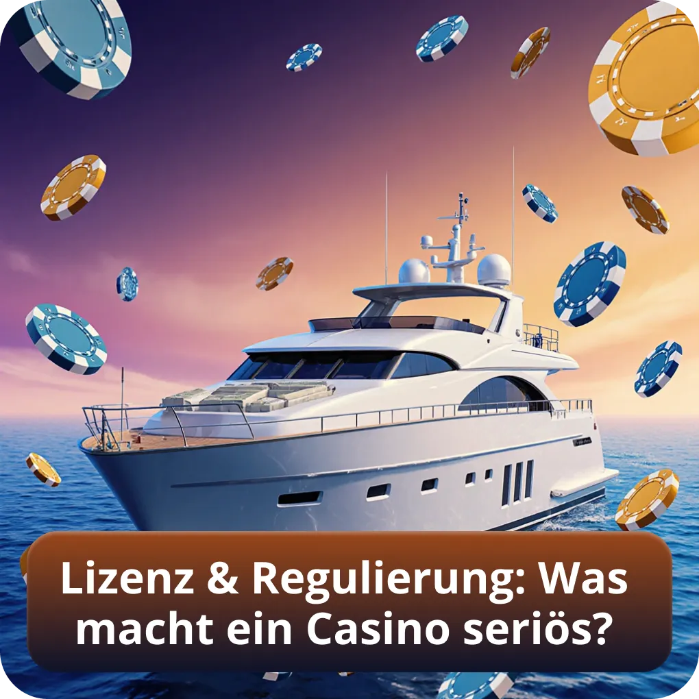 Lizenz & Regulierung: Was macht ein Casino seriös?