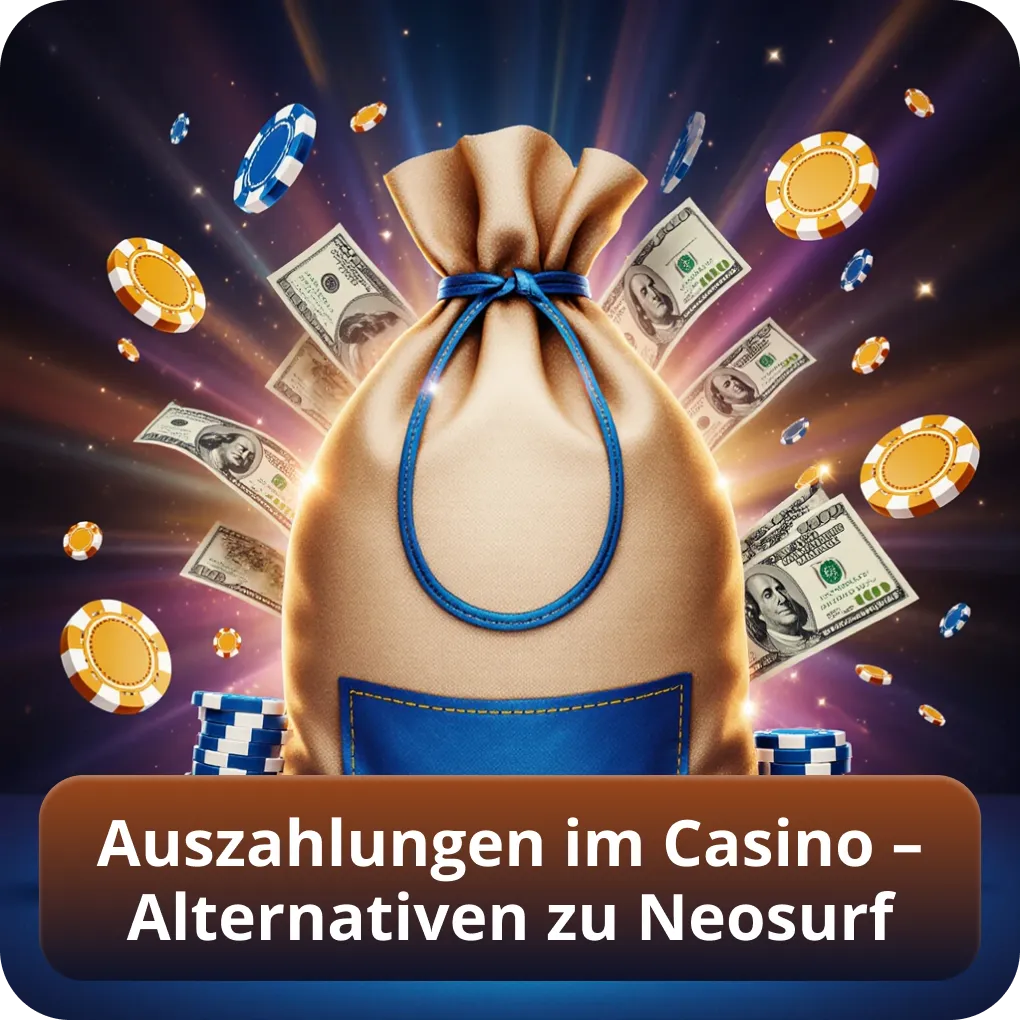 Auszahlungen im Casino – Alternativen zu Neosurf Schweiz