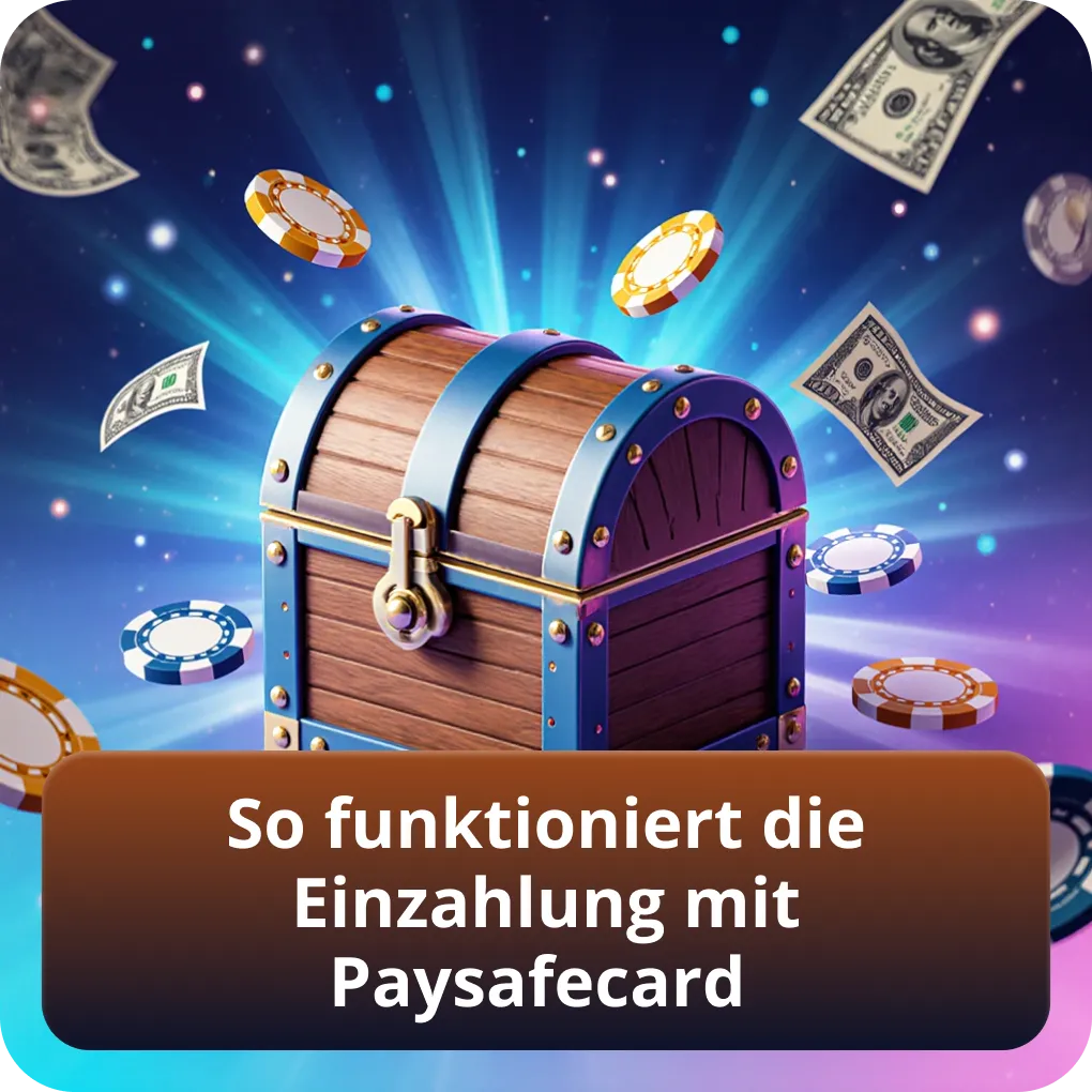 So funktioniert die Einzahlung mit Paysafecard