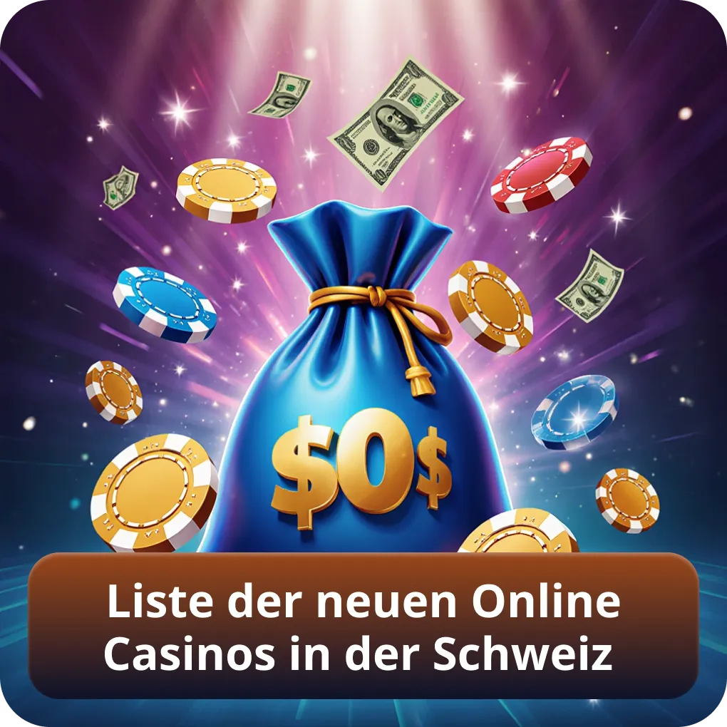 Liste der neuen Online Casinos in der Schweiz
