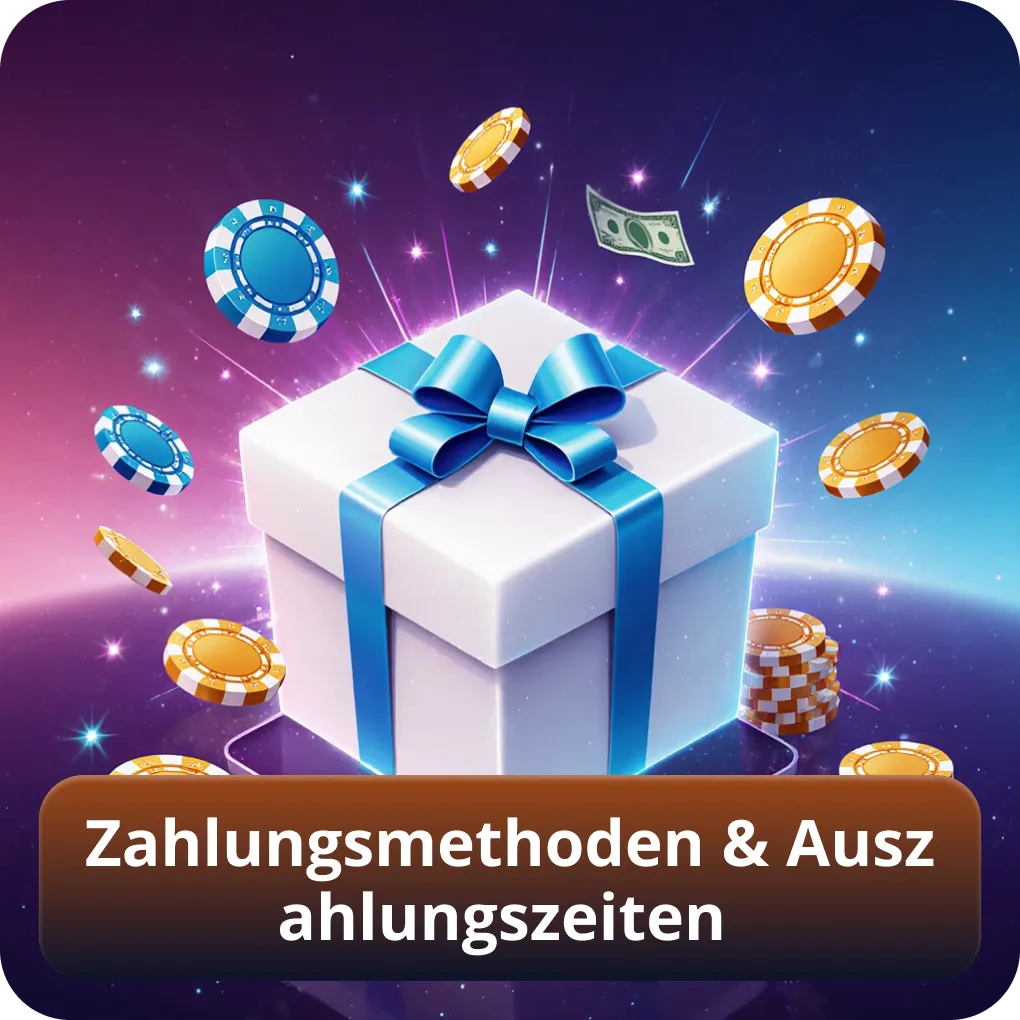 Zahlungsmethoden & Auszahlungszeiten