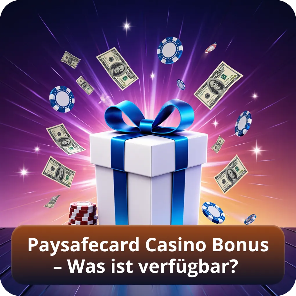 Paysafecard Casino Bonus – Was ist verfügbar?