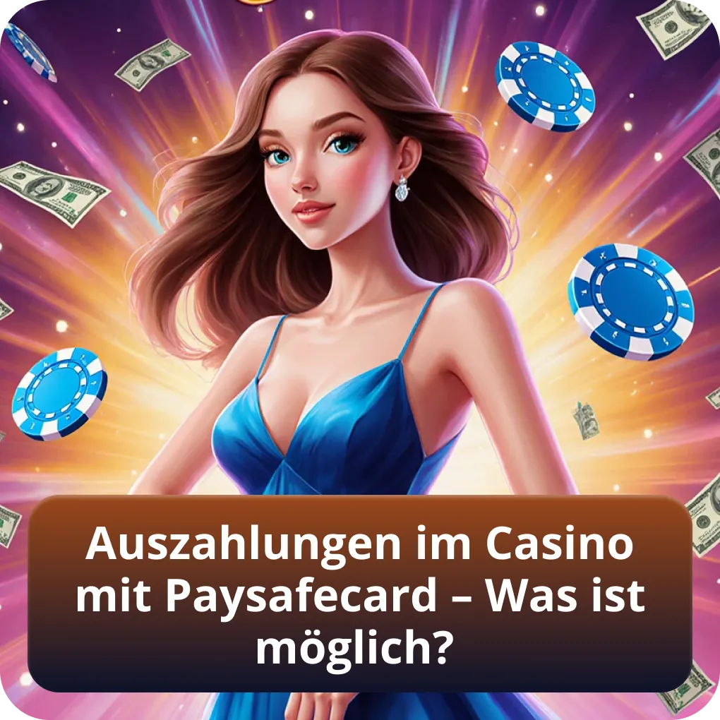 Auszahlungen im Casino mit Paysafecard – Was ist möglich?