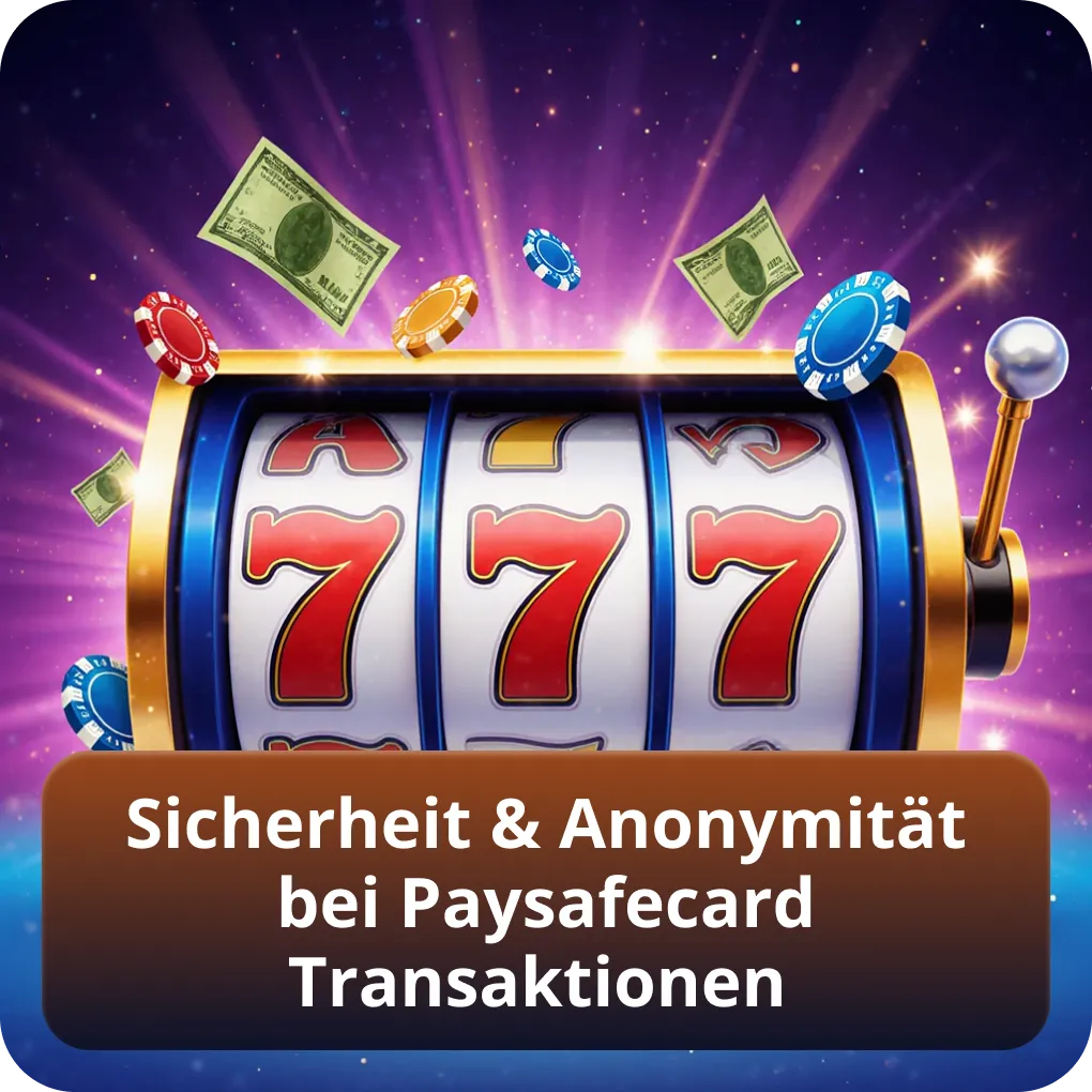 Sicherheit & Anonymität bei Paysafecard Transaktionen
