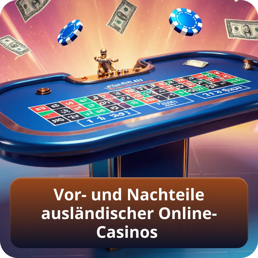 Vor- und Nachteile ausländischer Online Casinos Schweiz