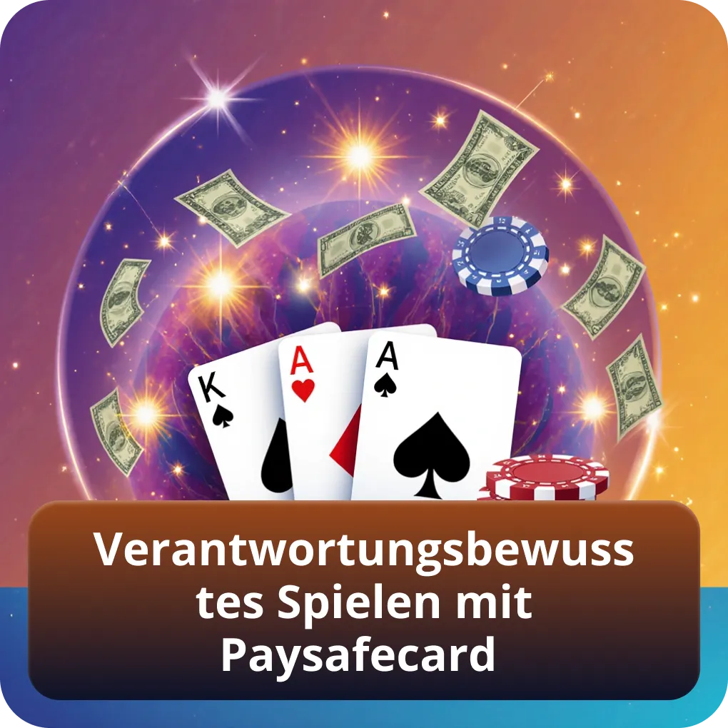Verantwortungsbewusstes Spielen mit Paysafecard