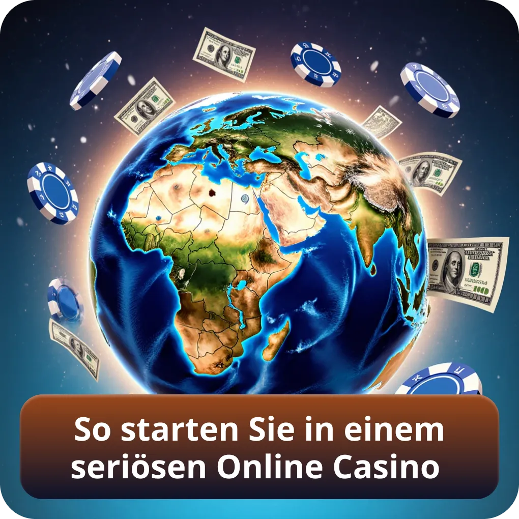 So starten Sie in einem seriösen Online Casino