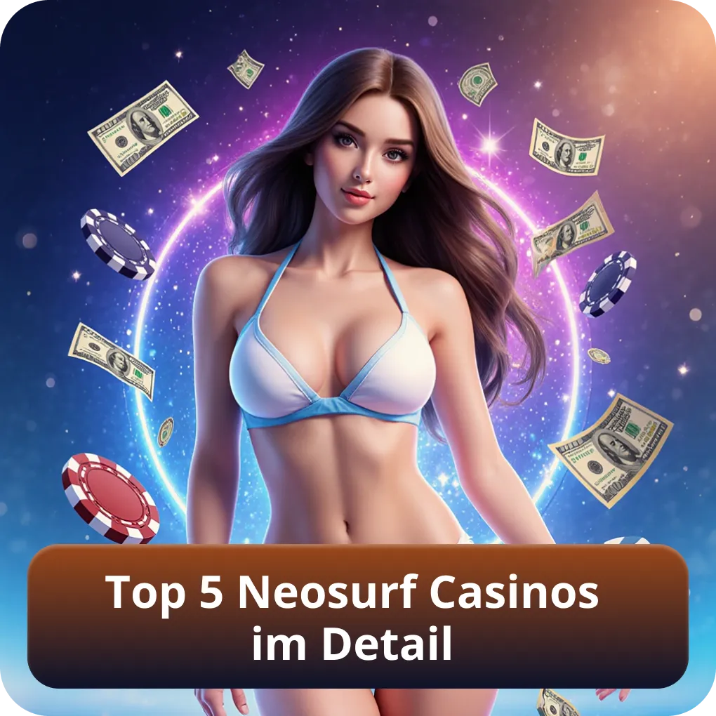 Top 5 Neosurf Casinos im Detail – Online Casino mit Neosurf